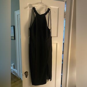 Amsale Sheath Dress in BLACK, nwt, size 6